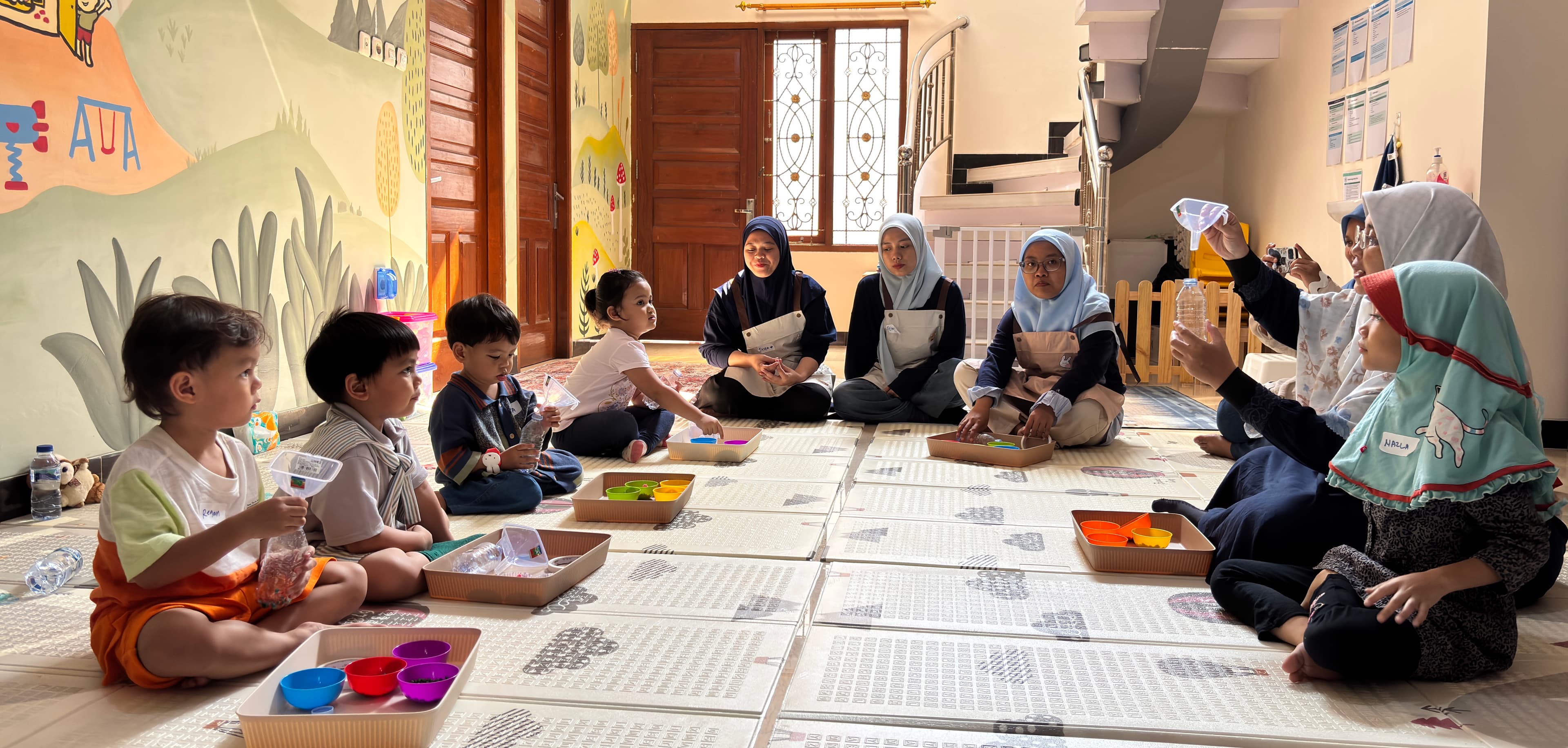 Material dan ruang belajar anak usia dini